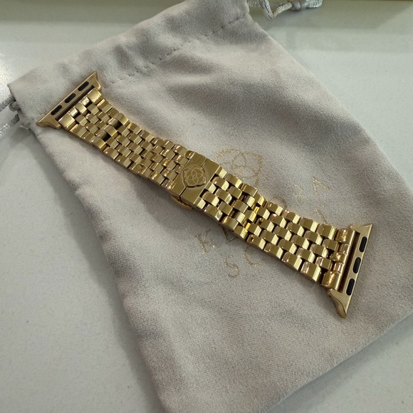 Kendra Scott Alex 5 Link Watch Band-Gold Tone - Picture 11 of 14